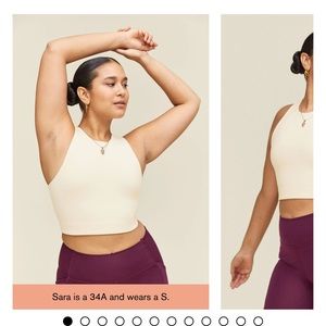 Ivory Dylan sports bra from girlfriend collective